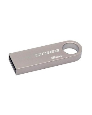 DTSE9H/8GB I - Kingston - Pen Drive USB 2.0 8GB Cinza