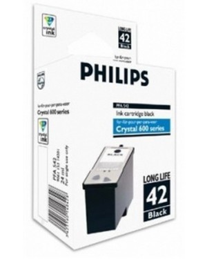 PFA542 - Philips - Cartucho de tinta preto Crystal