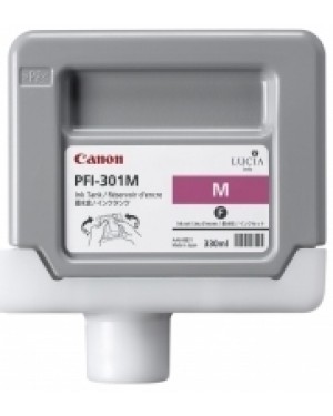PFI-301M - Canon - Cartucho de tinta magenta