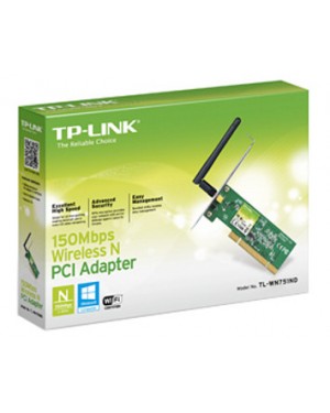 TL-WN751ND - TP-Link - Placa de Rede PCi Wireless 150Mbps