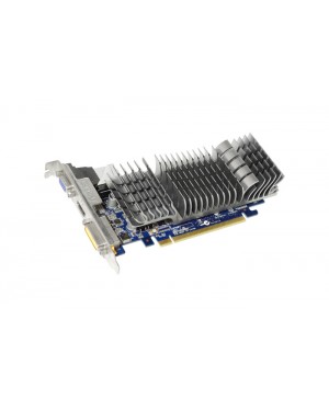 EN210 SILENT/DI/1GD3/V2(LP) - ASUS_ - Placa de Vídeo Geforce GT 210 1GB DDR3 64BITS ASUS