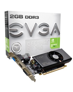 02G-P4-2740-KR - Outros - Placa de Vídeo Geforce GT 740 2GB DDR3 128BITS EVGA