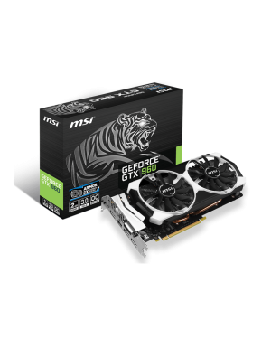 GTX 960 2GD5T OC - MSI - Placa de Vídeo Geforce GTX 960 2GB DDR5 128Bits GTX 960 2GD5T