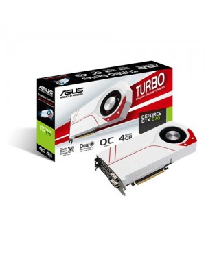 TURBO-GTX970-OC-4GD5 - ASUS_ - Placa de Vídeo Geforce GTX 970 4GB DDR5 256Bits ASUS