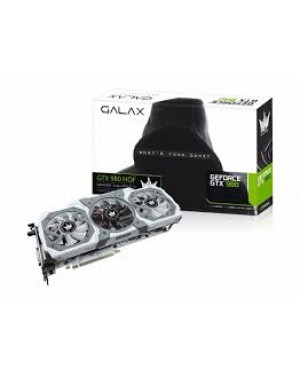 98NQH6DND2TX - Outros - Placa de Vídeo Geforce GTX 980 HOF Branco 4GB DDR5 256Bits Galaxy VGA