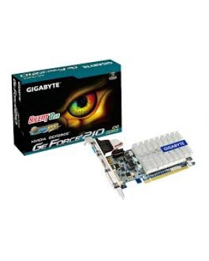 GV-N210SL-1GI - Gigabyte - Placa de Vídeo GPU Geforce GT210 1GB DDR3 64BITS Low Profile