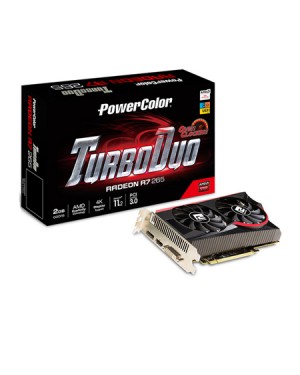 AXR7 265 2GBD5-TDHE/OC - Outros - Placa de Vídeo Radeon R7 265 2GB DDR5 256Bits Power Color