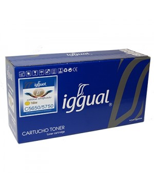 PSI43872305 - iggual - Toner amarelo C 5650 / 5750