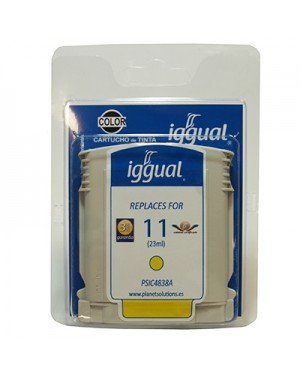 PSIC4838A - iggual - Cartucho de tinta amarelo Business Inkjet 1000 / 1100d 1100dtn 1200d 1200dtn 1200dtwn
