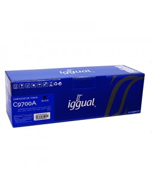 PSIC9700A - iggual - Toner preto LaserJet 1500 / 1500L 1500N 1500TN 2500 2500L 2500LN 2500N 2