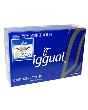 PSIQ5952A - iggual - Toner amarelo HP Color LaserJet CLJ 4700 / 4700DN 4700DTN 4700N 4700PH Plu