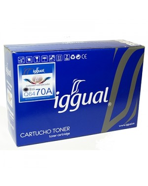 PSIQ6470A - iggual - Toner preto LaserJet 3600 / 3600n 3600dn 3800 CP3505 CP3505n CP3505dn CP