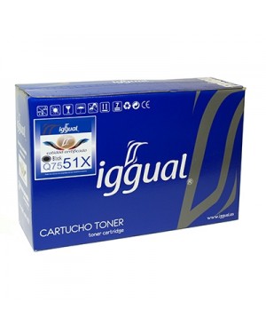 PSIQ7551X - iggual - Toner preto HP LaserJet P3005 / P3005n P3005d P3005x M3027 M3027x M3035