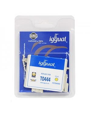 PSIT044440 - iggual - Cartucho de tinta amarelo Stylus C64 C66 C84 C84PE C86 CX3600 CX3650 CX6400 CX6600