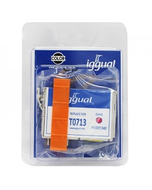 PSIT071340 - iggual - Cartucho de tinta magenta Epson Stylus CX4300 / D78 D92 D120 DX4000 DX4050 DX4400 DX44