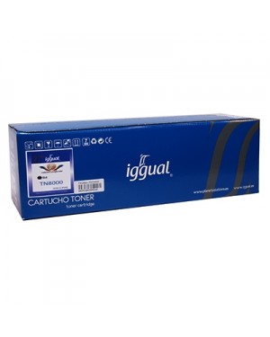 PSITN8000 - iggual - Toner preto DCP 1000 / Fax 8070 P Intelifax 2800 2900 3800 MFC 4800 J 68