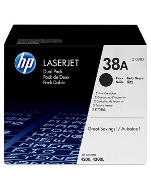 Q1338D - HP - Toner 38A preto LaserJet 4200