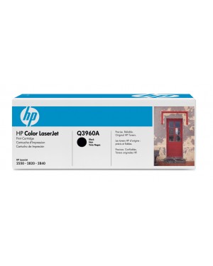 Q3960A - HP - Toner 122A preto Color LaserJet 2800 3000 3600