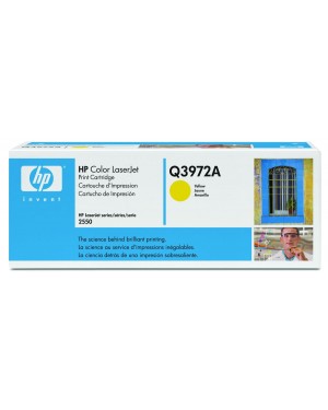 Q3972A - HP - Toner 123A amarelo Color LaserJet 2550 2820aio 2840aio