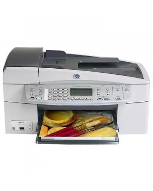 Q5801B - HP - Impressora multifuncional OfficeJet Officejet 6210 jato de tinta colorida 74 ppm A4
