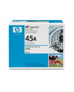 Q5945AG - HP - Toner 45A preto LaserJet 4345