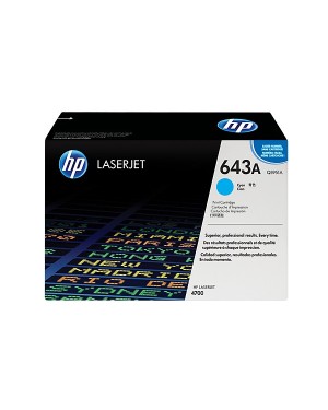 Q5951A - HP - Toner 643A ciano Color LaserJet 4700