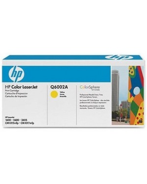 Q6002AB - HP - Toner 124 amarelo