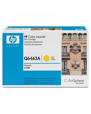 Q6462AC - HP - Toner Q6462A amarelo Color LaserJet 4730mfp/CM4730 MFP