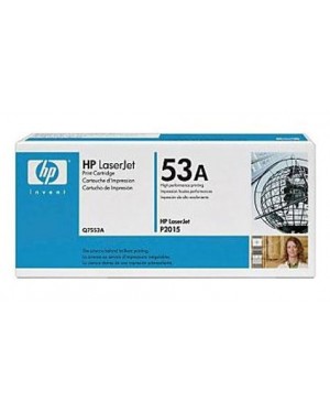 Q7553AB - HP - Toner preto LaserJet P2014 P2015