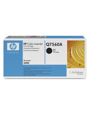 Q7560A - HP - Toner 314A preto Color LaserJet 2700 3000