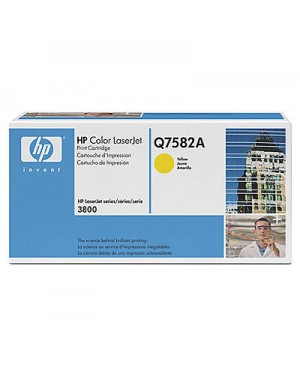 Q7582AG - HP - Toner amarelo Color LaserJet 3800/CP3505
