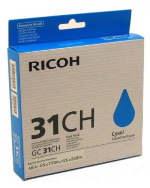 RHGC31HC - Ricoh - Cartucho de tinta ciano Aficio GX e5550N
