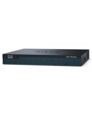 CISCO1905BR/K9 - Cisco - Roteador 1905 serie Modular 2 port Gigabit