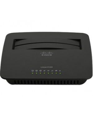 X1000 - Linksys - Roteador N300 Wireless ADSL2+ Mo