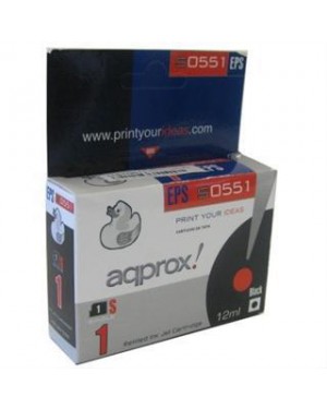 S0551 - Outros - Cartucho de tinta preto Epson Stylus Photo R240/ R245/ RX420/ RX425/ RX520