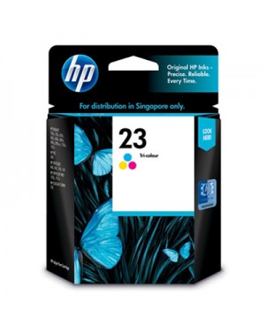 SA299AA - HP - Cartucho de tinta 23 ciano magenta amarelo