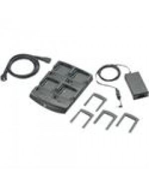 SAC7X00-400CES - - Kit Carregador de Bateria Zebra 4 Posições para Coletores Zebra MC30/MC31