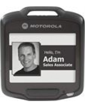 SB1B-AE11A0WW-BR - - Coletor de Dados Zebra SB1 Áudio Integrado Preto Speaker Integrado PTT e Fone de Ouvido Crachá Inteligente Display E Ink Omnidirecional 1D/2D WiFi Universal