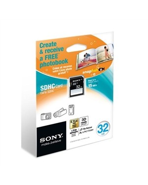 SF32N4-PHOTOBOOK - Sony - SDHC 32GB + Photo Book