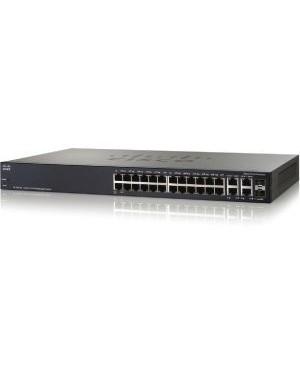 SG300-28MP-K9-NA - Cisco - (PROMO FT) SG300-28MP 28-port Gigabit Max-PoE Managed Switch