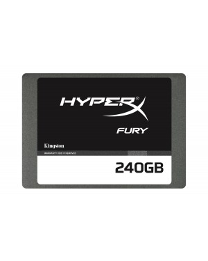 SHFS37A/240G - HyperX - HD Disco rígido SSD 240GB FURY SATA III 500MB/s