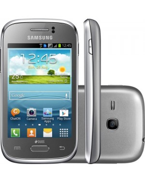 GT-S6313MSBZTO - Samsung - Smartphone Galaxy Young Duos TV Cinza