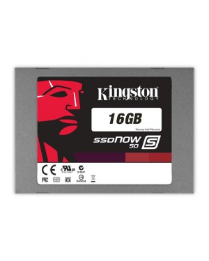 SS050S2/16G - Kingston Technology - HD Disco rígido SSDNow s50 16GB 90MB/s