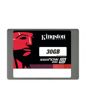 SS200S3/30GBK - Kingston Technology - HD Disco rígido 30GB SSDNow SATA III 500MB/s