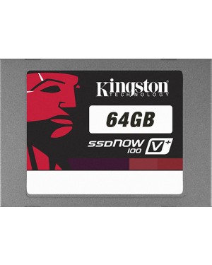 SVP100S2/64G - Kingston Technology - HD Disco rígido 64GB SSDNow SATA II 230MB/s