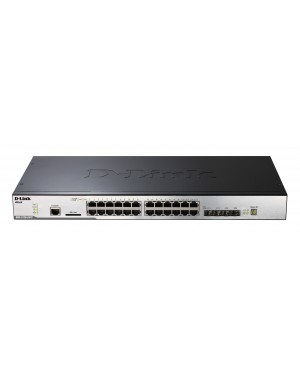 DGS-3120-24TC - D-Link - Switch 24 Portas Gigabit xStack