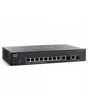 SRW208P-K9-NA_PR - Cisco - Switch Gerenciável SF300