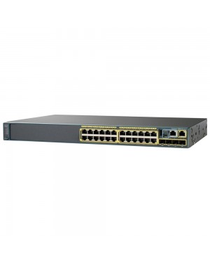 WS-C2960X-24TS-LL - Cisco - Switch Gigabit 2960X 24port Lan Lite