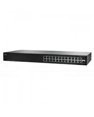 SG100-24-NA - Cisco - Switch não Gerenciável com 24 Portas Gigabit + 2 Portas Gigabit SFP