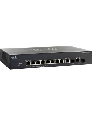 SRW208-K9-NA - Cisco - Switch SF300 8 portas Gerenciável